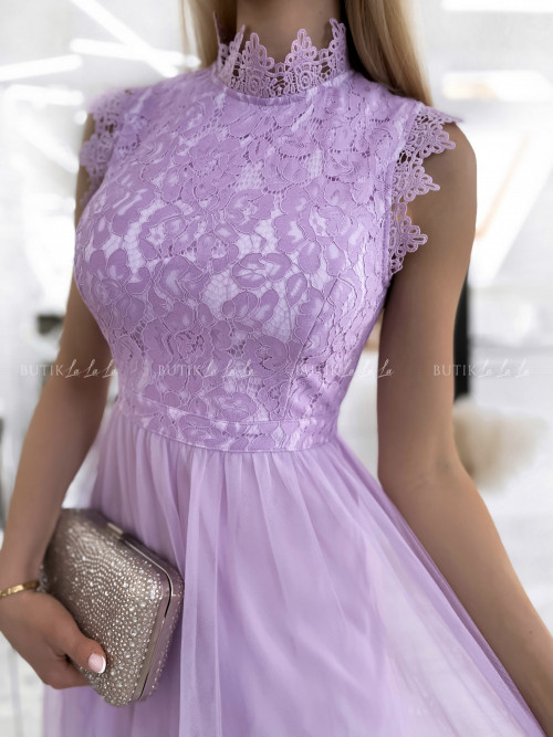 sukienka jasno liliowa Tiffi
