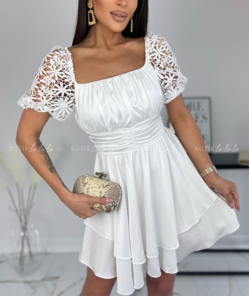 Sukienka biała Laviva
