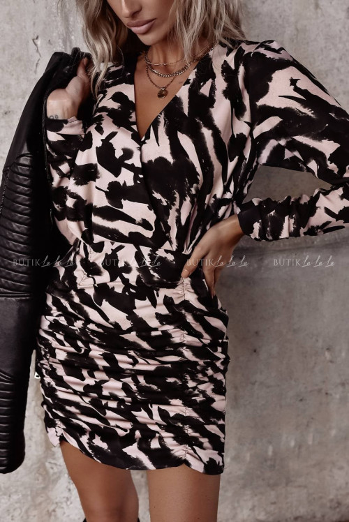 Sukienka w print Esma