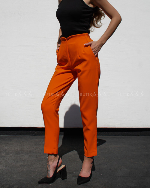 Spodnie pomarańczowe Venzul