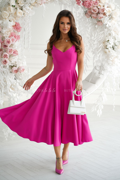 Sukienka neon róż Cameron