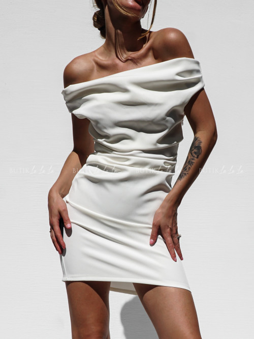Sukienka biała Glezja