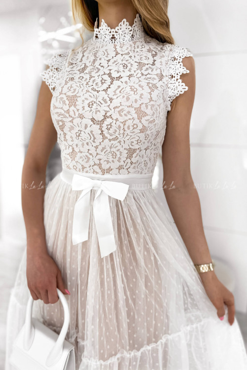 sukienka biała Lejdis 3