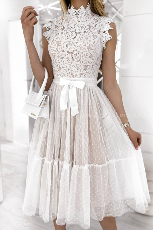 sukienka biała Lejdis 4