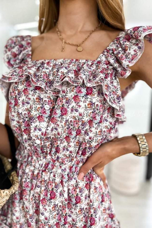 sukienka wielokolorowa Dasti