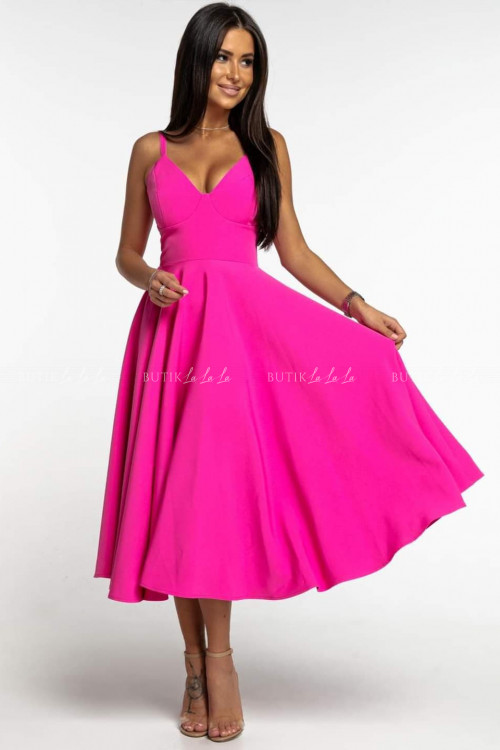 sukienka różowa Crystal