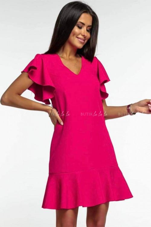 sukienka różowa Crystal