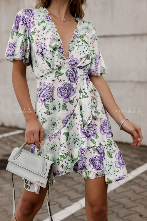 sukienka wielokolorowa Aliss