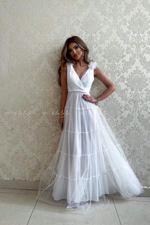 Sukienka biała Selena