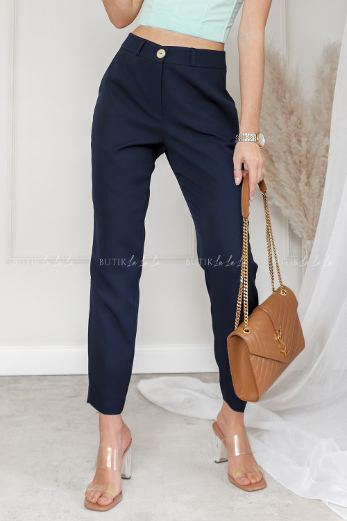 Spodnie granatowe Dahany 3