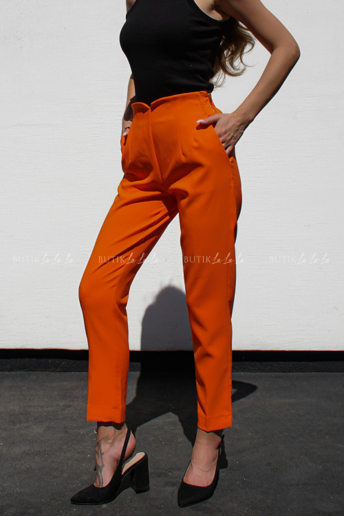 Spodnie pomarańczowe Venzul