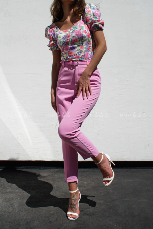 Spodnie różowe Cavana