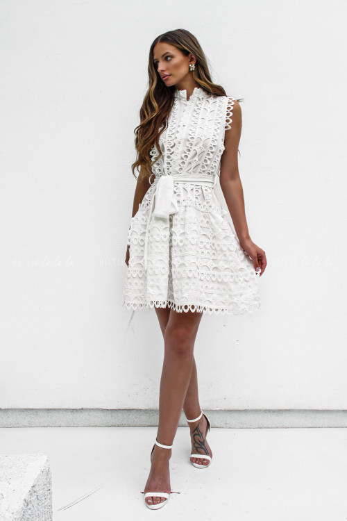 sukienka biała Pegonia 1