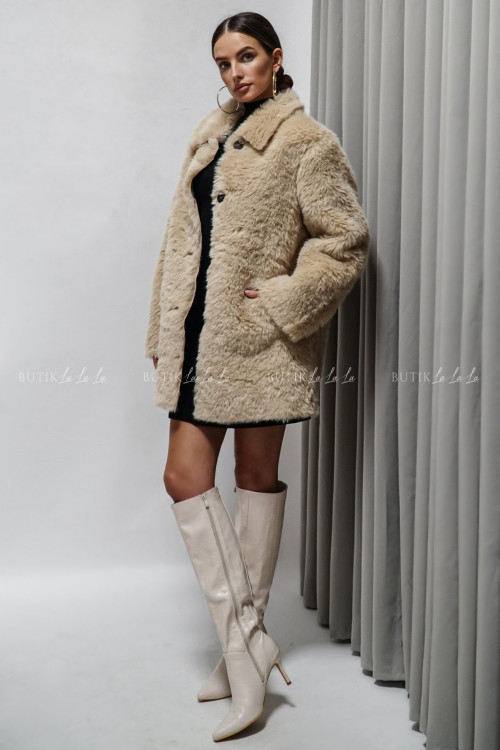 Futro beżowe Snow 1