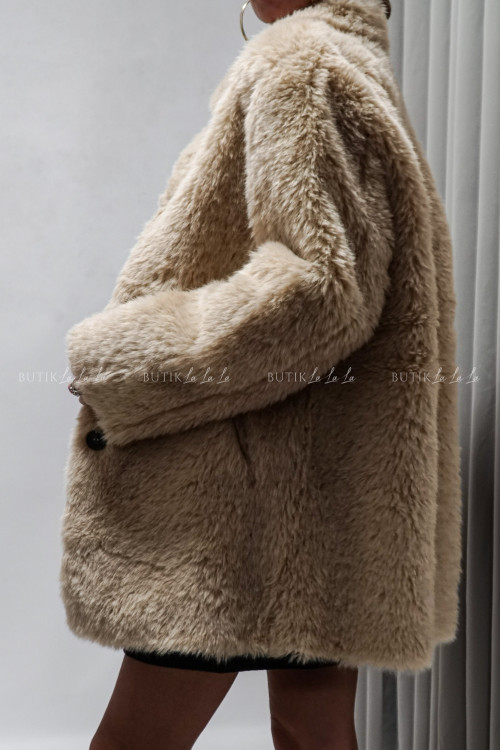 Futro beżowe Snow 2