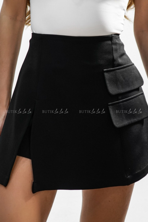 Spódnico spodenki czarne Jiho