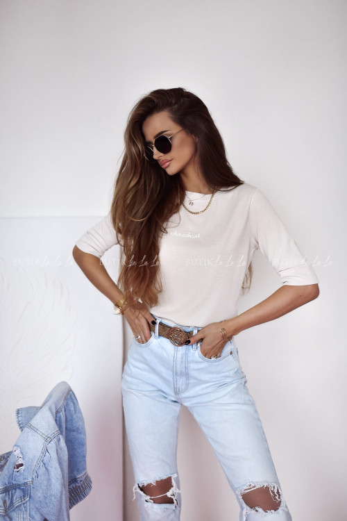 Bluzka beżowa Classical 1