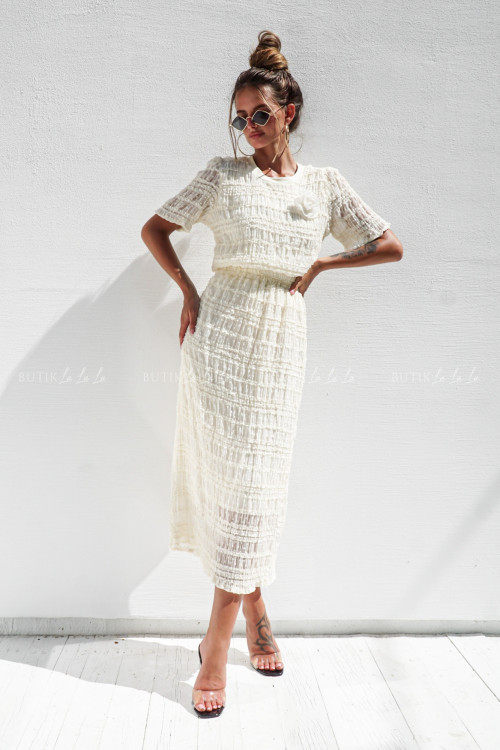 Komplet kremowy Gaja 4