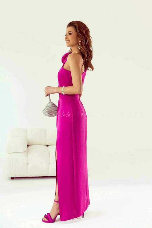 Sukienka maxi fuksja Violetta 1