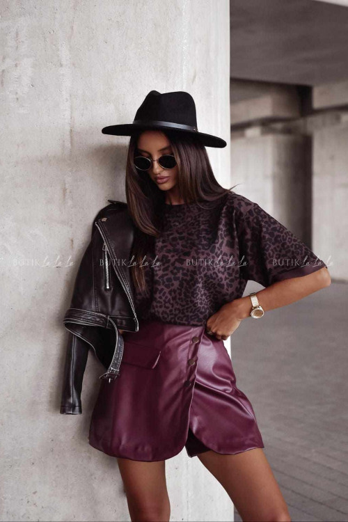 Bluzka w zwierzęcy print Dazzle 1