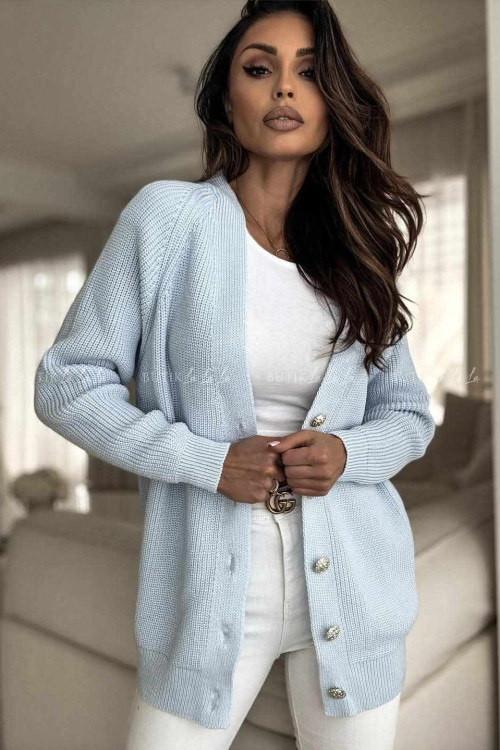 Sweter błękitny Nikos 3