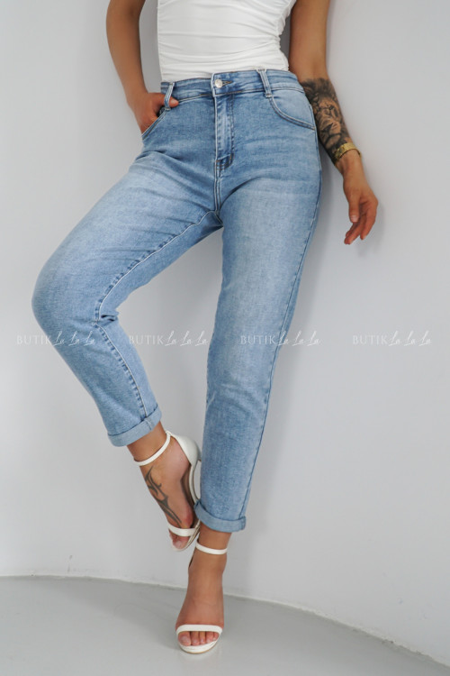 Spodnie jeansowe typu Mom Jeans