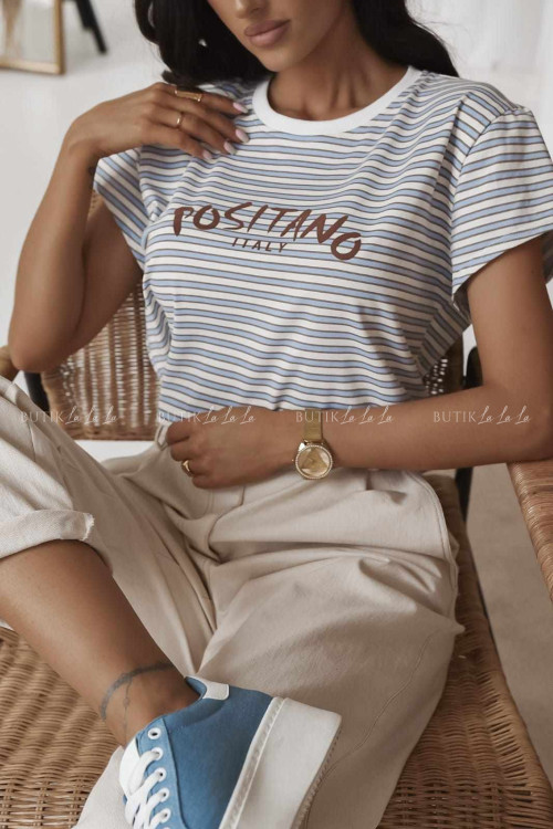 Bluzka w paski Positano