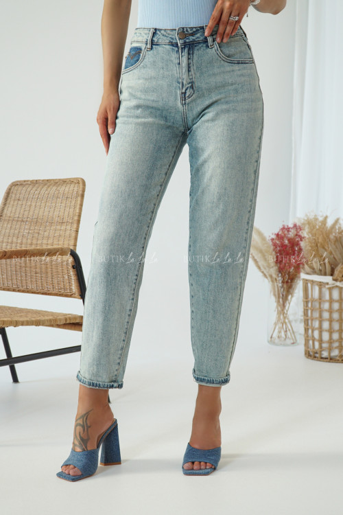 Spodnie jeansowe proste Starli