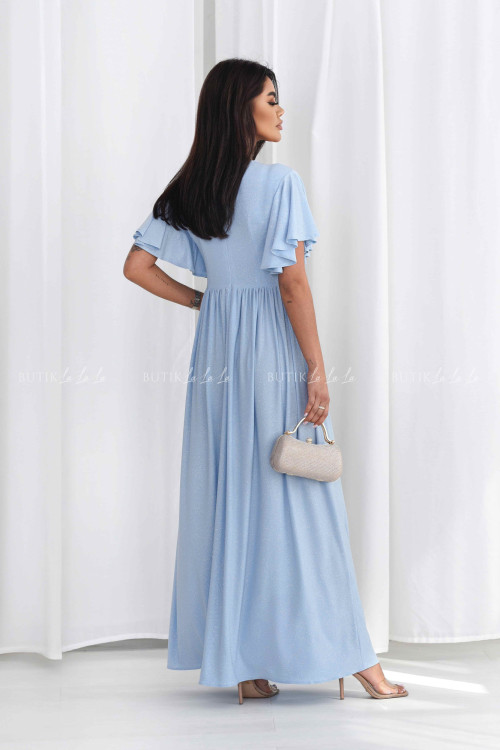 sukienka błękitna maxi Arabella 2