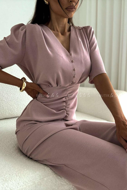 Sukienka pudrowa Menloe