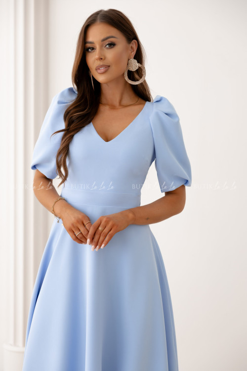 Sukienka midi niebieska Anderson