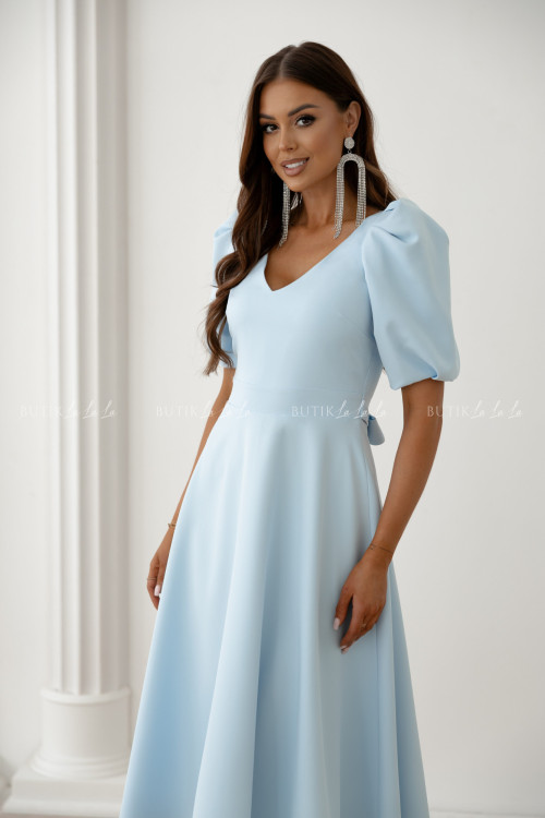 Sukienka midi błękitna Anderson