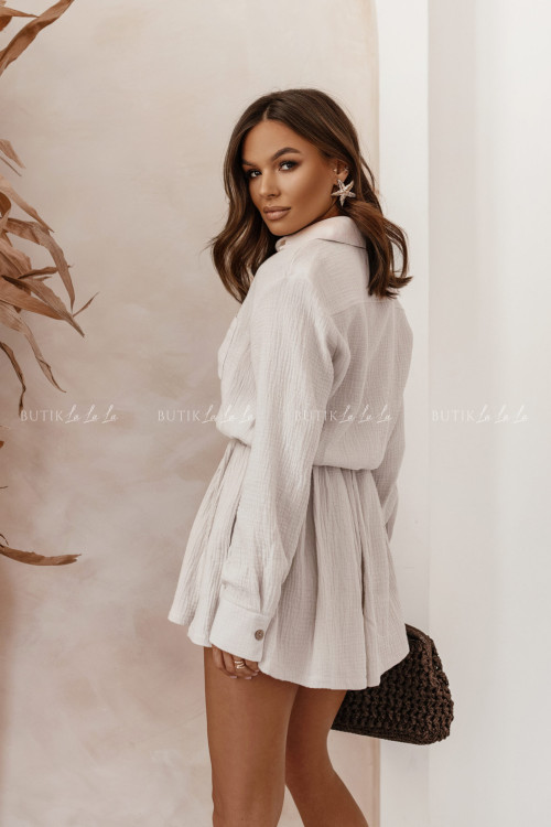 Kombinezon muślinowy beżowy Karlose 2