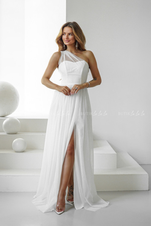 Sukienka tiulowa biała Aria 8