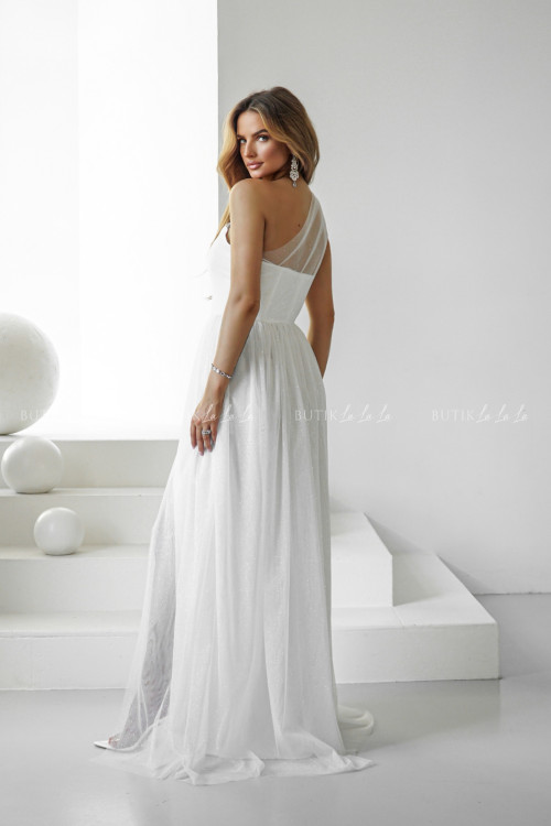 Sukienka tiulowa biała Aria 10