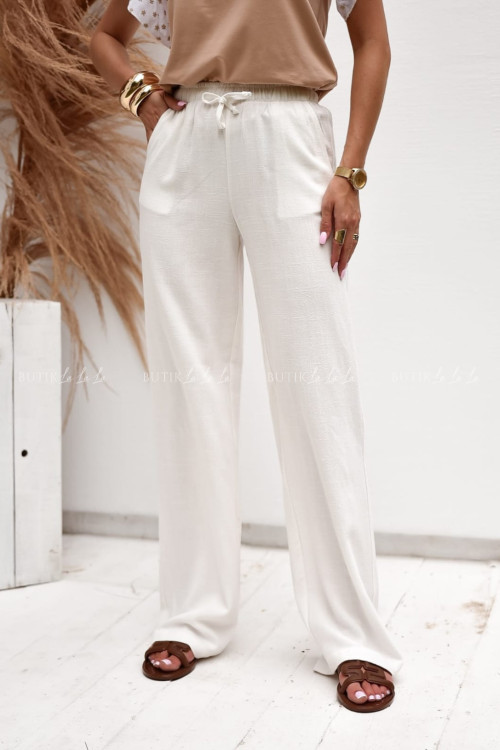 Spodnie białe Santorini