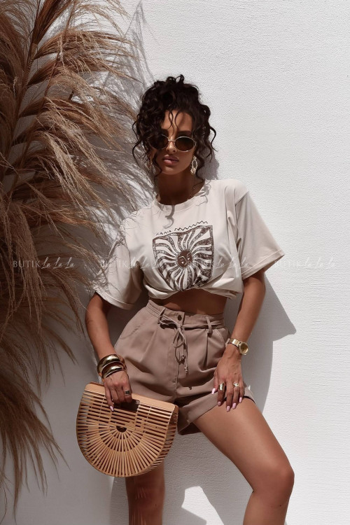 Bluzka beżowa Edvarda 2