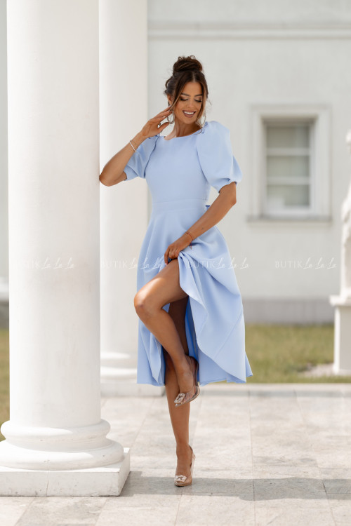 Sukienka midi niebieska Ariana 2