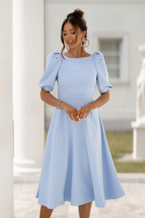 Sukienka midi niebieska Ariana 1