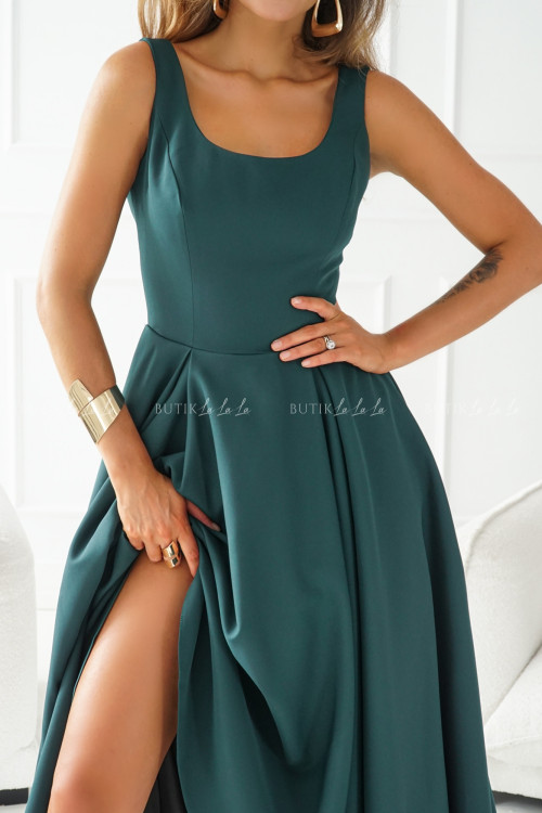 Sukienka ciemno zielona Lesota