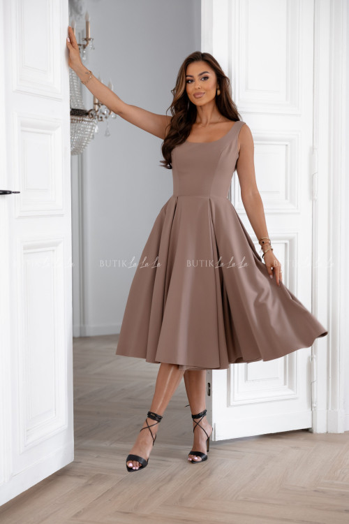 Sukienka kawowa Lesota