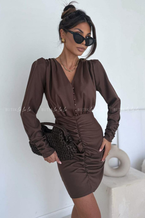 Sukienka brązowa Sevilla