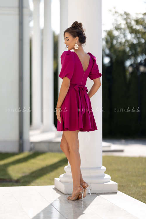 Sukienka mini fuksjowa Pamela 2