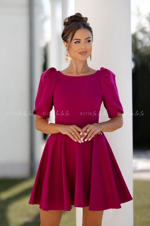 Sukienka mini fuksjowa Pamela
