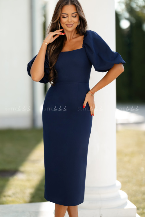 Sukienka midi granatowa Filharmony