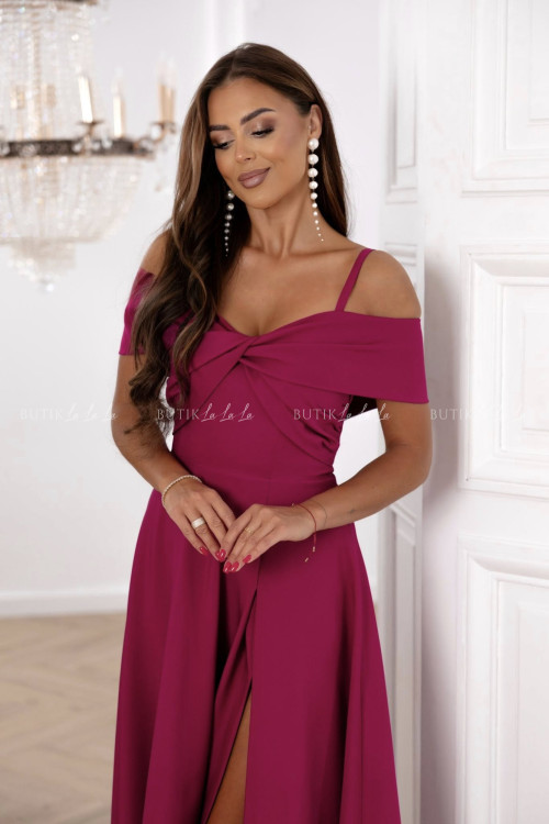 Sukienka maxi fuksja Armenia