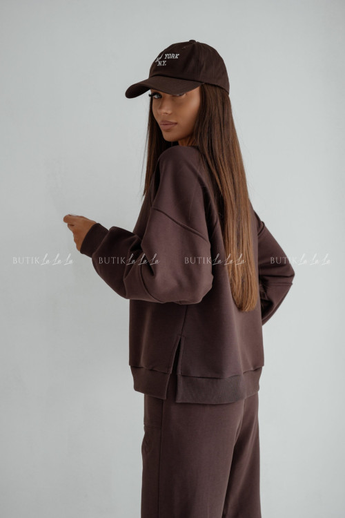 Komplet dresowy brązowy Lunie 2