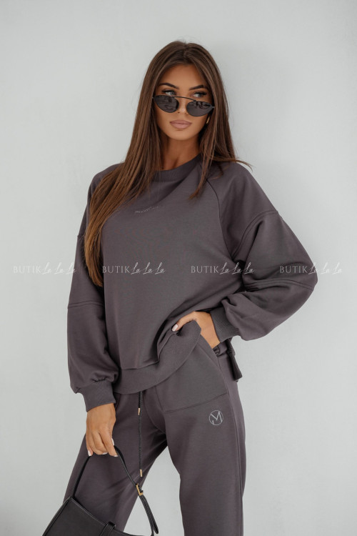 Komplet dresowy grafitowy Lunie 3