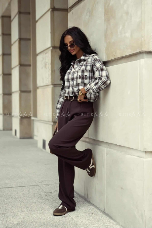 Koszula w kratę Nyc 2