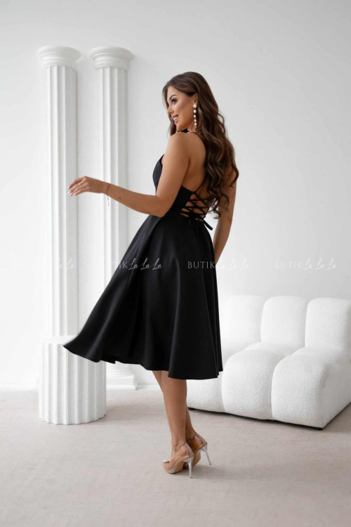 Sukienka midi czarna Felicita 1